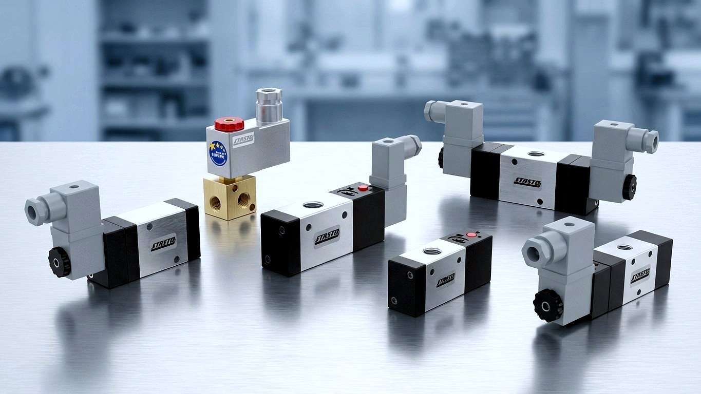 NAMUR-Ventile – Anbau-Magnetventile für Schwenkantriebe (VDI/VDE 3845)