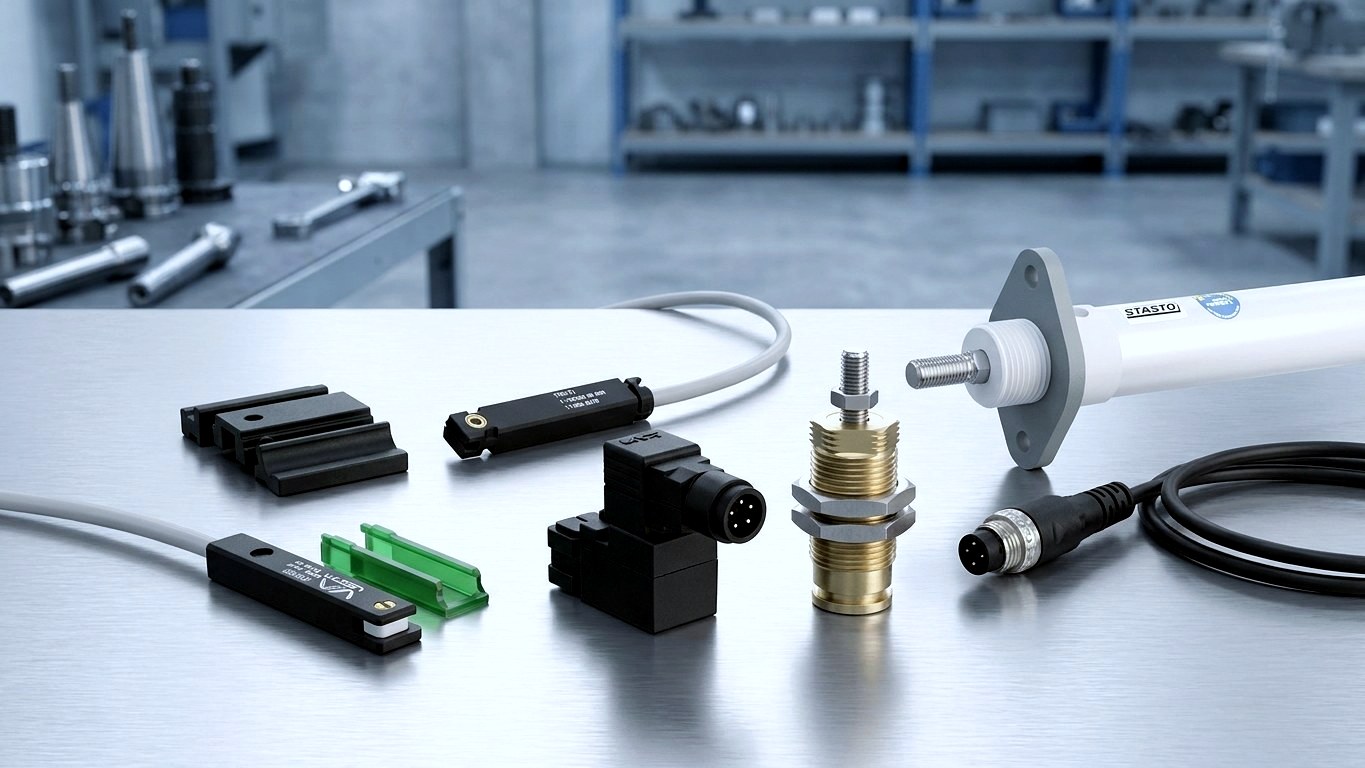 Magnetschalter für Pneumatikzylinder – Reed & elektronische Zylindersensoren