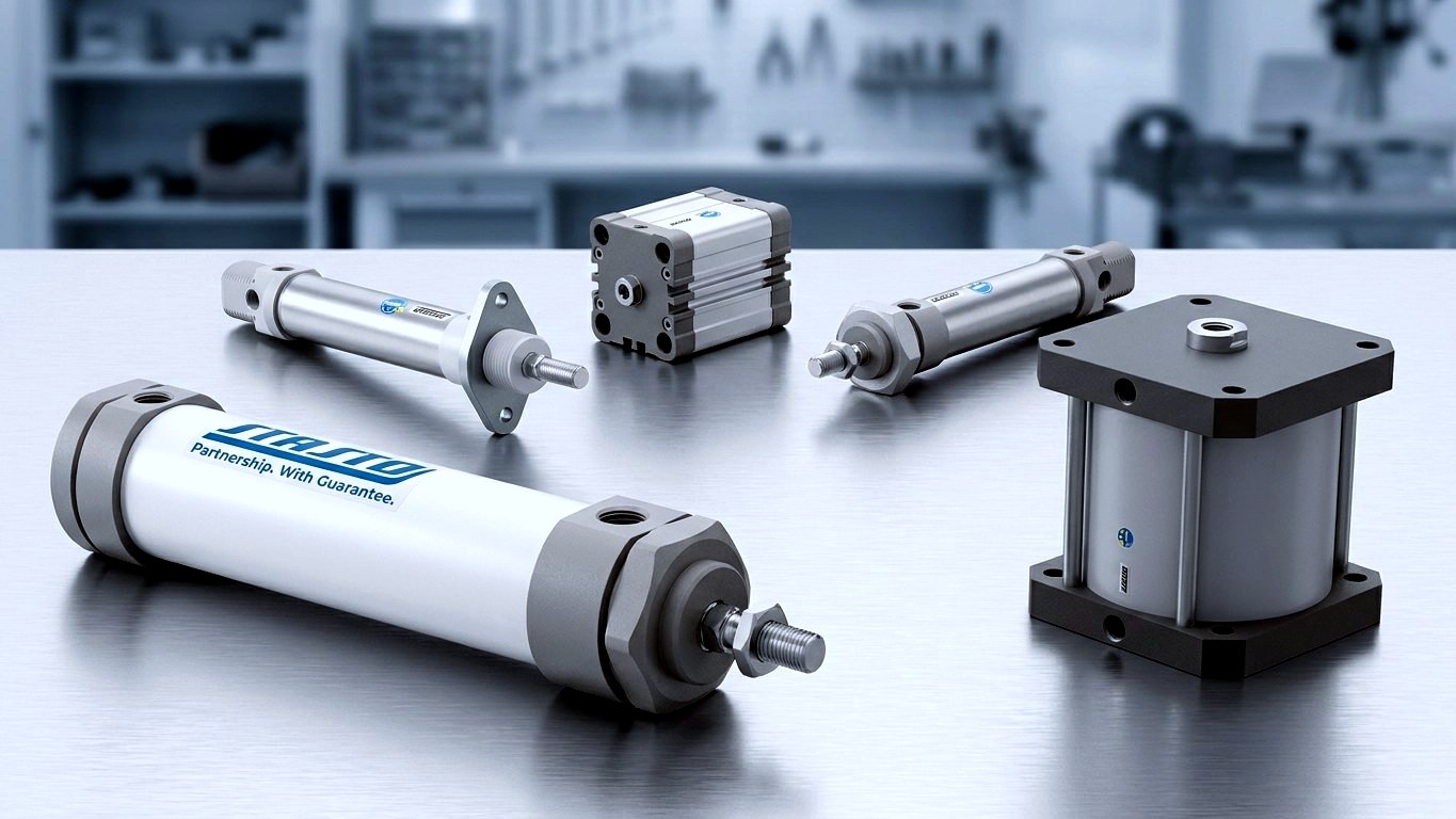 ISO 21287 Compact Cylinders – Short-Stroke Cylinders and Matching Mounting Accessories