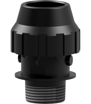 Straight male stud fitting SC12C-25-10-AA
