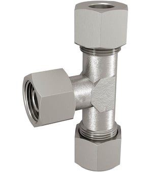 Einstellbare T-Verschraubung A-ET18L71