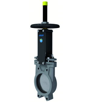zasuwy nożowe z kołem ręcznym A1V2I2-5-50