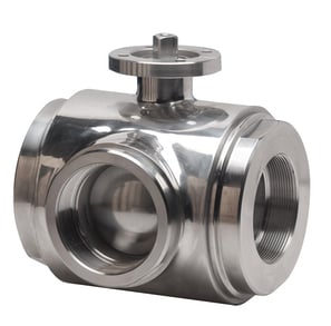 Edelstahlkugelhahn BA119-112-B