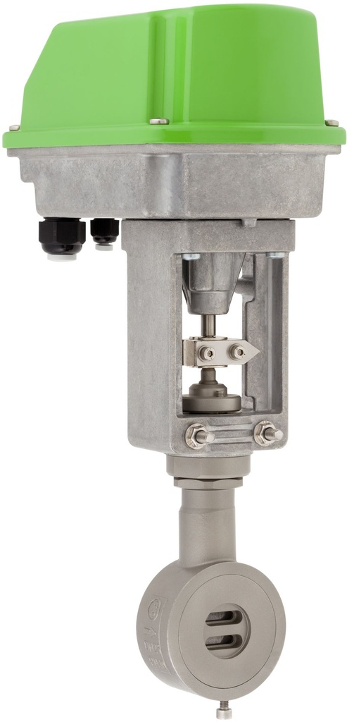 Sliding gate valve with electrical actuator SG08...