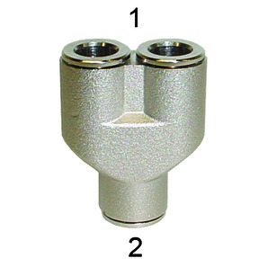 Y-csatlakozó 10-10
