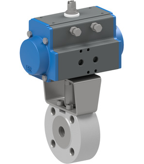 Kugelhahn mit Druckluftdrehantrieb BA137-65-D0-A