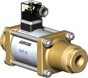 2/2-es koaxiális mágnesszelepek CVT-32...