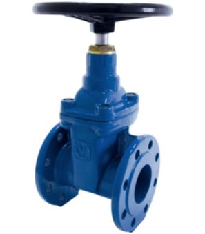 Gate valve with hand wheel GA011-350-W