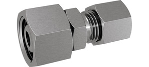 Straight reducing adapter with swivel nut A-RED25/06S71