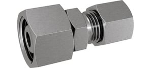 Straight reducing adapter with swivel nut A-RED30/12S71