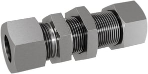Gerade Schottverschraubung A-SV16S71