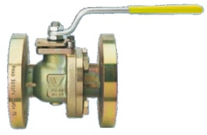 Flenset kuleventil BA151-25-L