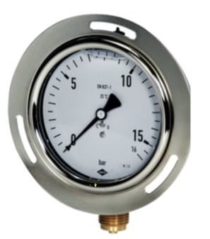 Rohrfedermanometer MA050-160B-60