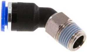 Swivel male elbow 45° PI85C-06-18-Y-T-360
