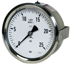 Rohrfedermanometer MA091-100R-6
