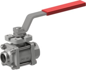 Edelstahlkugelhahn BA260-15-12-L