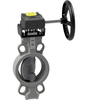 pillangószelep kézi forgatókerékkel BUW9-125-CSRS-G
