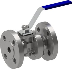 Flanged ball valve BA044-100-LLD-A