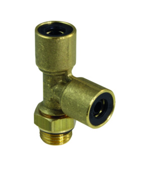 Einstellbare T-Einschraubverschraubung PIB24-18-M22X1,5-B-0-G