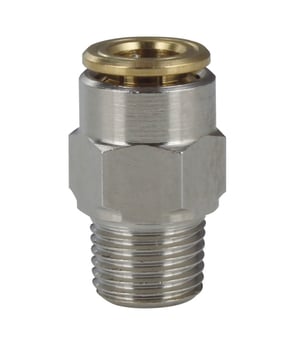 Straight male stud fitting PM12C-08-14-N