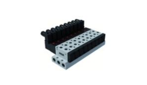 Valve unit 3-fold 1/8"-24VDC