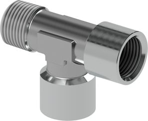 T-Stück Innengewinde/Innengewinde/Außengewinde 1/2"