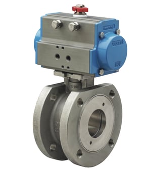 Prirubnički kuglasti ventil s pneumatskim rotacijskim pogonom BA282-25-S0-A