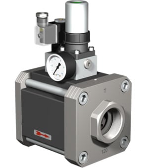 Stahl verzinkt;Emulsion/Öl 11/2“-5…120bar-24VDC