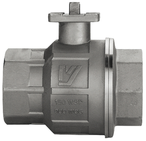 Ball valve made of stainless steel BA081-212-B