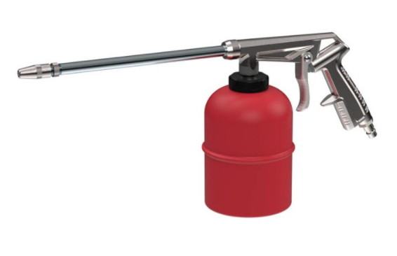 Spray gun With coupling plug for coupling DN7,2, with straight spray tube and fixed nozzle