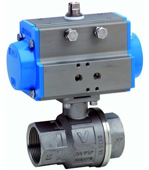 Kuglasti ventil s pneumatskim rotacijskim pogonom BA081-114-T0