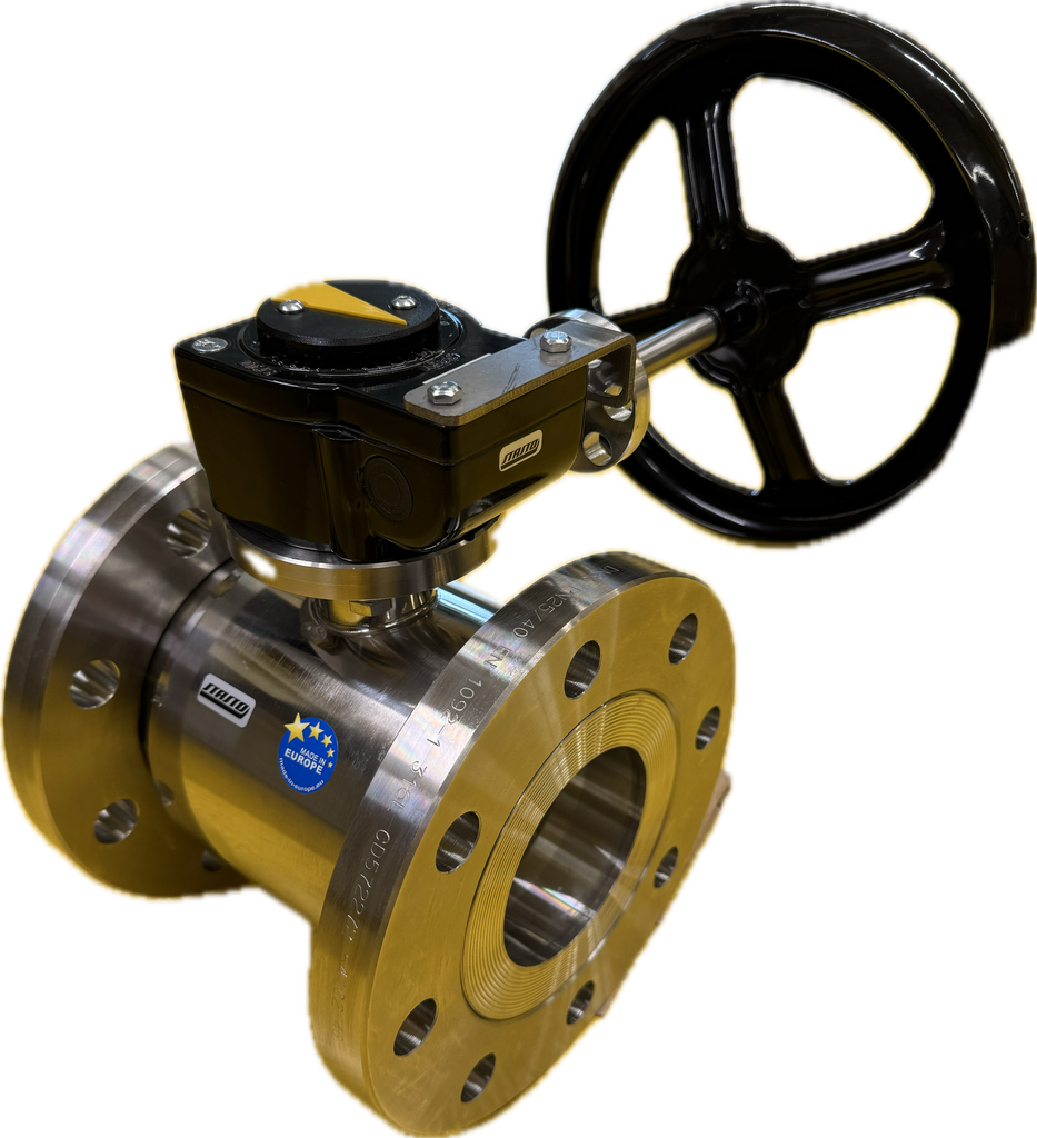 Flanged ball valve BA489-80-GLD-A0H3C