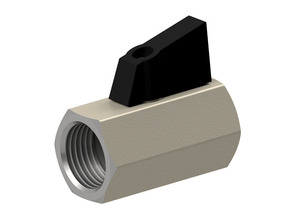 Válvula de bola de latón 3830-3/8"