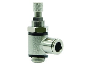 Banjo flow control valve 1/4"-6