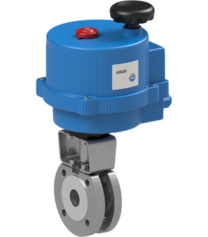 Flanged ball valve with electrical actuator 8E005002-125