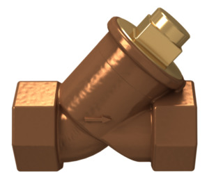 Angle seat check valve 1072-2"