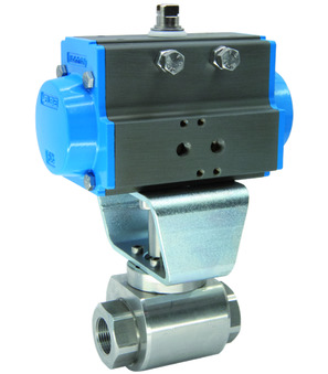 Ball valve with pneumatic actuator BAK1-005-SSKV-S0