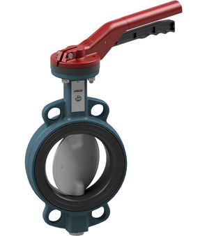 Zaporna loputa z ročico BUW6-100-DUE-L