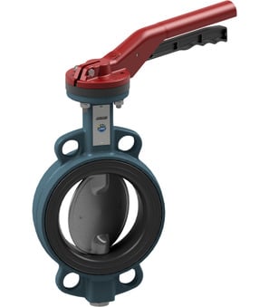 Zaporna loputa z ročico BUW6-300-DSE-L