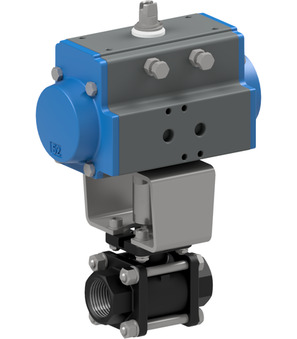 kuglasti ventil sa pneumatskim aktuatorom BAC1-005-CITV-S0