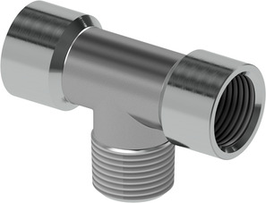 T-Stück Innengewinde/Außengewinde/Innengewinde 1/8"