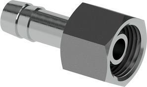 Crijevo priključak s kuglastim bradavicom i navrtkom HN76-06-18-W