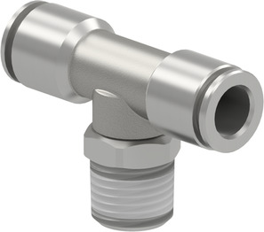 Drehbare T-Einschraubverschraubung PI21C-04-14-N-T-360