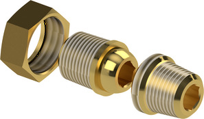 Detachable hex nipple TH38C-10-B-Z