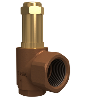 Varnostni ventil s polnim hodom EPDM--40…170°C-1"-11/2"-23-10