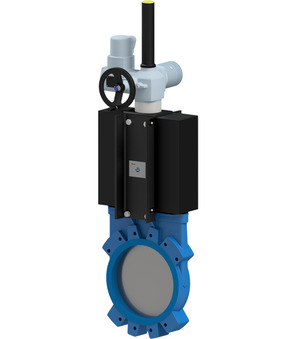Válvula de guillotina con accionamiento eléctrico Serie A1EM2H2-5-B