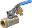 Messinkinen palloventtiili BAA1-005-BLTT-MZL