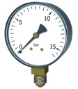 Rohrfedermanometer MA001-50B-2,5