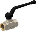Messinkinen palloventtiili BA006-112-L