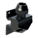 T-Verbinder 45° mit Wandbefestigung 20-1/2"